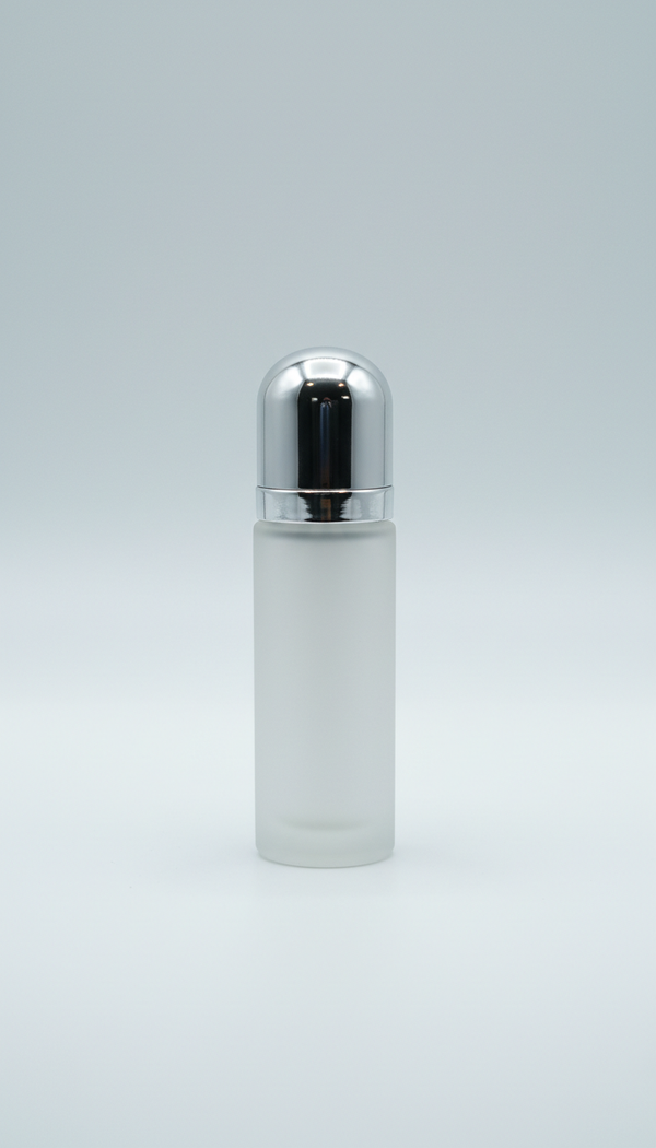 Radiance Eye Elixir frosted glass vial